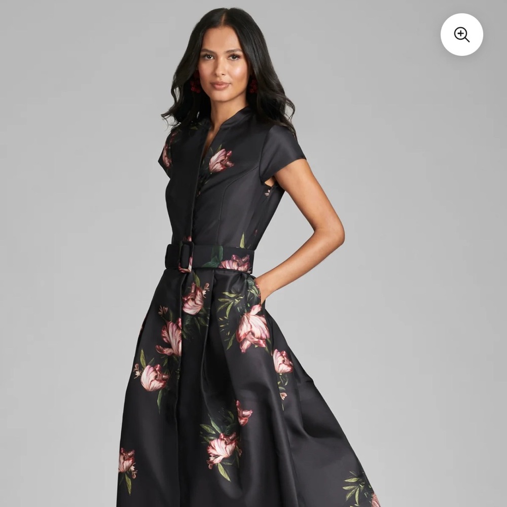 Sachin & Babi Gown with Belt NWT